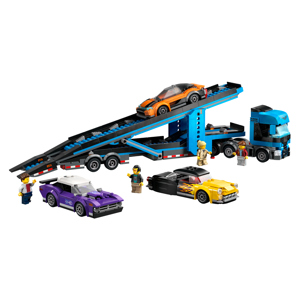 Lego Car Transporter Truck with Sports Cars 60408